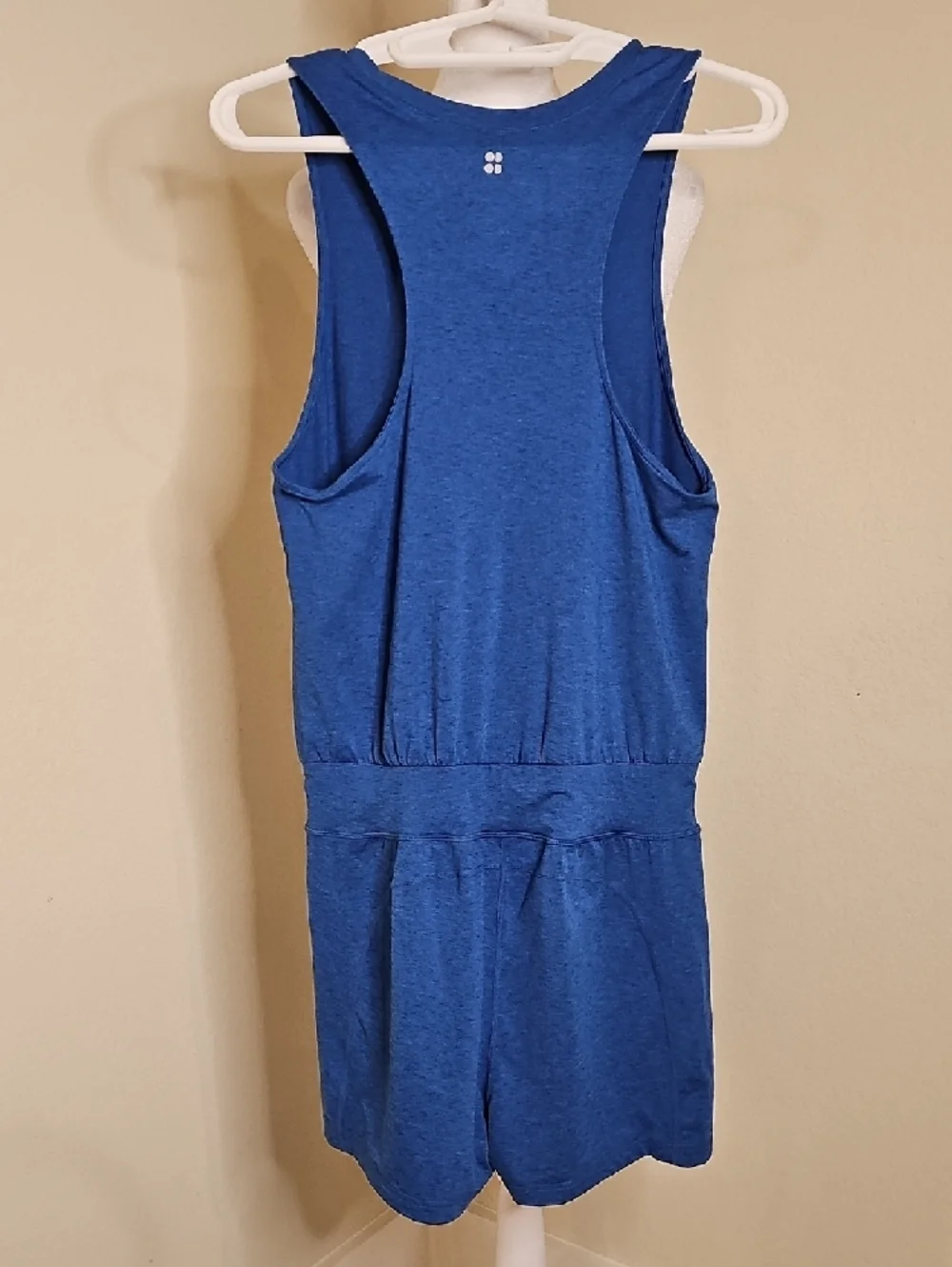 Sweaty Betty Gary Sleeveless Active Athleisure Romper in Blue Sz S, Women's 4/6 - Picture 4 of 9